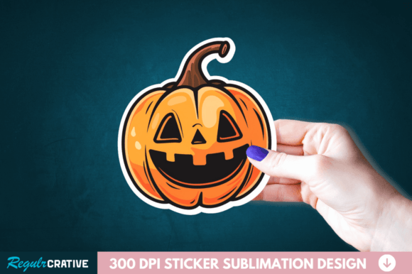 Download Cute Halloween Pumpkin Stickers Clipart - Pumpkin stickers Collection