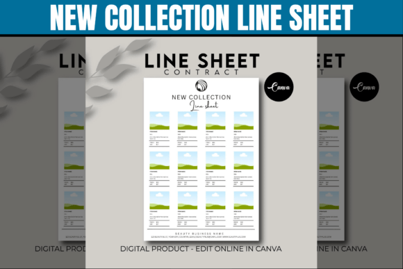 Download New Collection Line Sheet Template - Sheet Collection