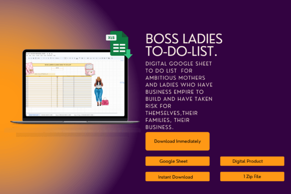 Download BOSS -to DO LIST: GOOGLE SHEET TEMPLATE - Premium Resources
