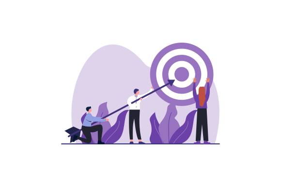 Download Business Team Goals Concept Illustration - Goals Collection