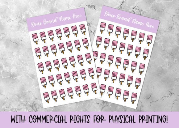 Download Popsicle Planner Sticker Sheet - Premium Resources