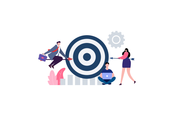 Download Business Team Goals Concept Illustration - Goals Collection