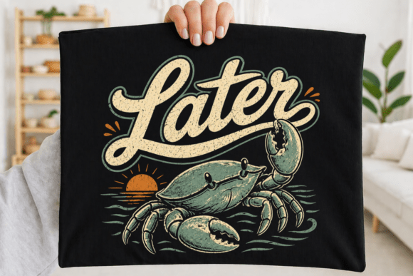 Download Funny Beach Quote Later Crab PNG - Funny beach quote Collection