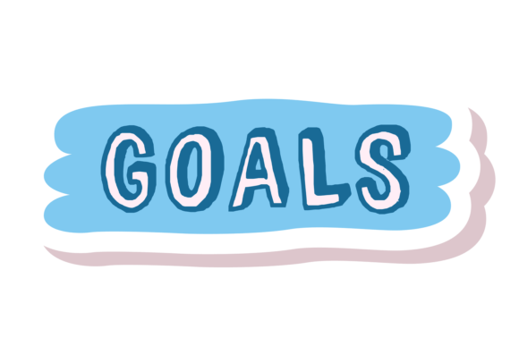 Download Goals Sticker. Hand Drawn Lettering for - Goals Collection