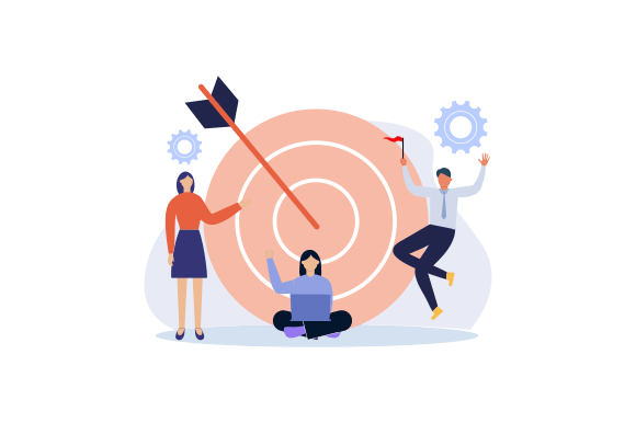 Download Business Team Goals Concept Illustration - Goals Collection